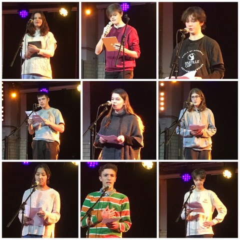 Der 2. GB-Poetryslam in Zusammenarbeit mit dem Wortstellwerk Basel