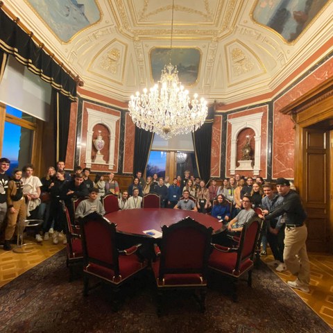 Bundesratszimmer. Vergrösserte Ansicht