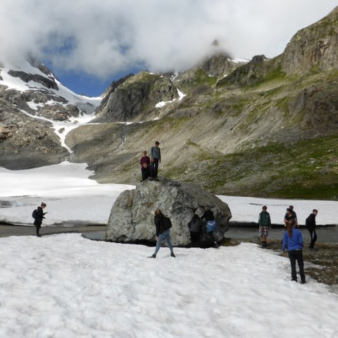 Im Hintergrund der Steinlimigletscher. Vergrösserte Ansicht