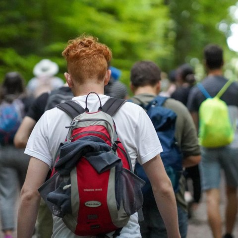 Wandern. Vergrösserte Ansicht