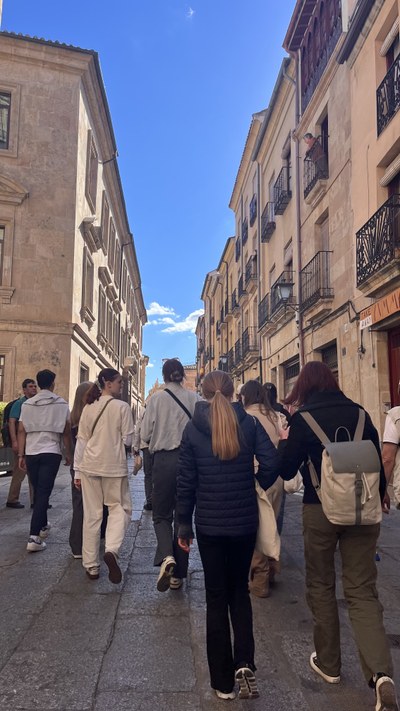Por las calles de Salamanca