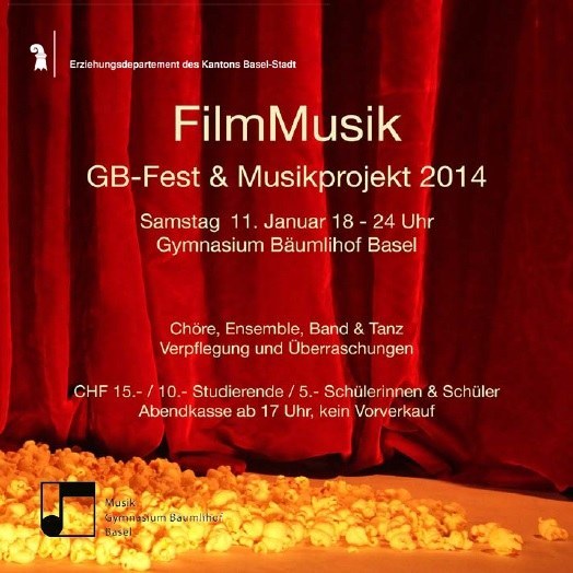 Musikprojekt 2014: FILM MUSIK