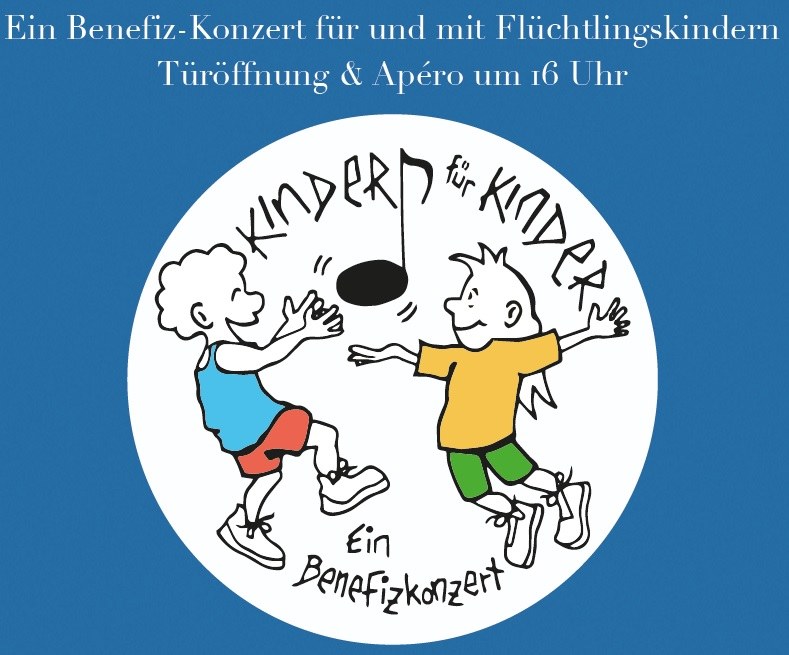 Flyer "Kinder singen für Kinder"