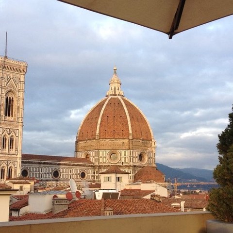 Firenze Duomo. Vergrösserte Ansicht