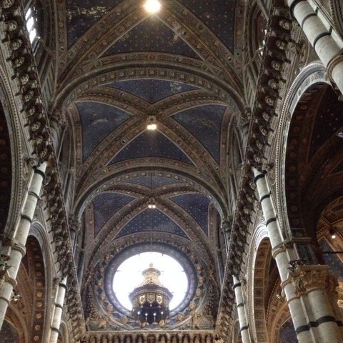 Siena - Duomo. Vergrösserte Ansicht